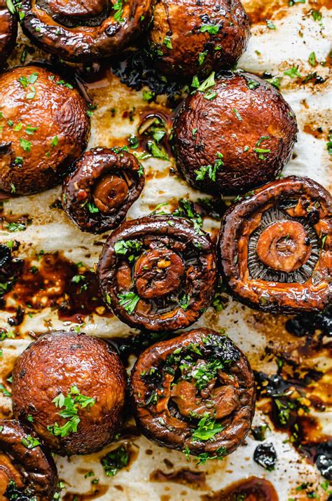 How much fat is in roasted mushrooms - calories, carbs, nutrition