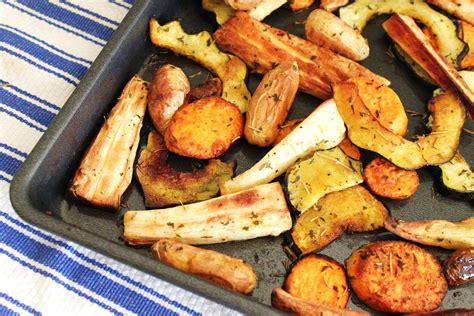 How much fat is in roasted root vegetables - calories, carbs, nutrition