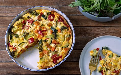 How much fat is in roasted vegetable frittata - calories, carbs, nutrition