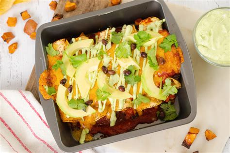 How much fat is in roasted veggie eggchilada - calories, carbs, nutrition