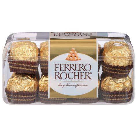 How much fat is in rocher chocolates - fine hazelnut chocolates - calories, carbs, nutrition