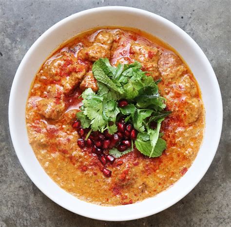 How much fat is in roghan josh - calories, carbs, nutrition