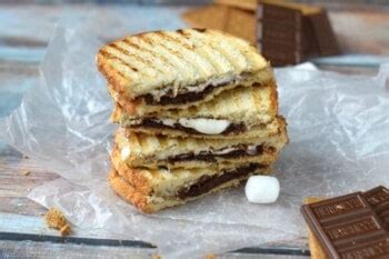 How much fat is in s'mores panini - calories, carbs, nutrition