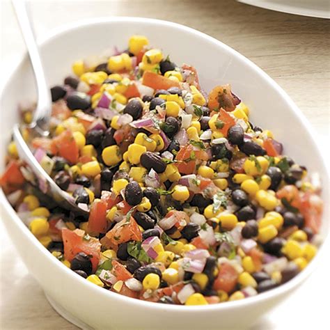 How much fat is in salad black bean corn & cilantro 3 oz - calories, carbs, nutrition