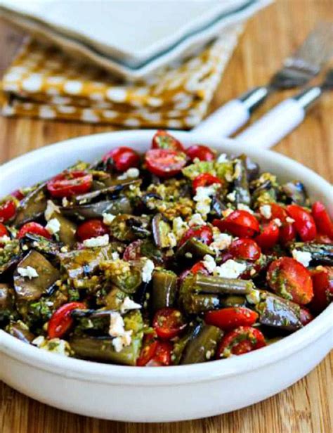 How much fat is in salad eggplant & tomato gages sierra leone #16 scoop - calories, carbs, nutrition