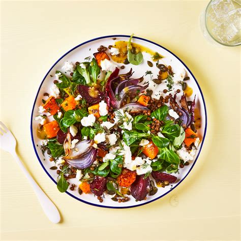 How much fat is in salad lentil toasted feta 3 oz - calories, carbs, nutrition