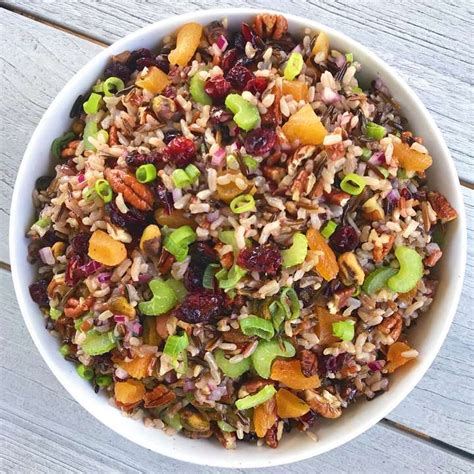 How much fat is in salad wild rice & dried cherries 1 oz - calories, carbs, nutrition