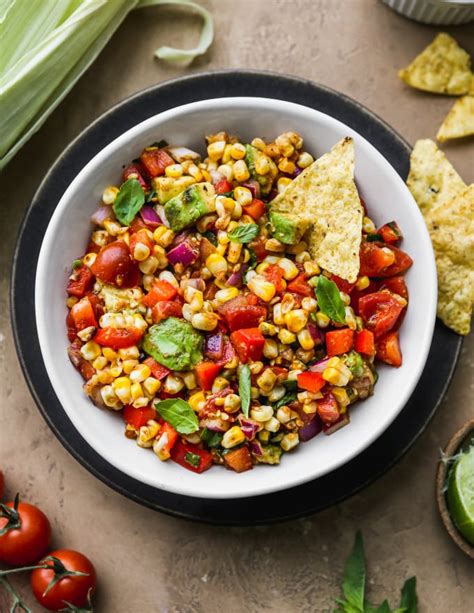 How much fat is in salsa corn roasted 1/4 cup - calories, carbs, nutrition