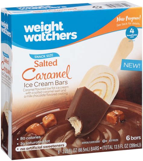 How much fat is in salted caramel ice cream bar - calories, carbs, nutrition