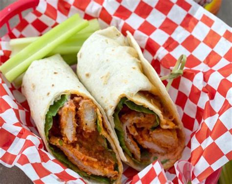 How much fat is in sammies wrap chicken roasted buffalo - calories, carbs, nutrition