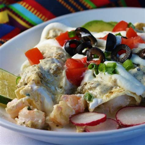 How much fat is in san diego seafood enchiladas - calories, carbs, nutrition