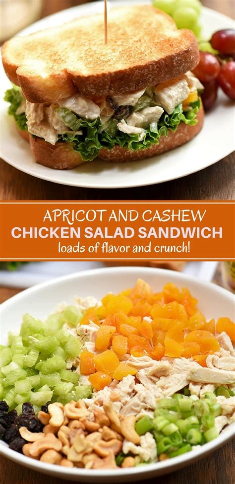 How much fat is in sandwich chicken salad apricots (bison) - calories, carbs, nutrition