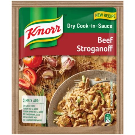 How much fat is in sauce - stroganoff, dehydrated, dry - calories, carbs, nutrition