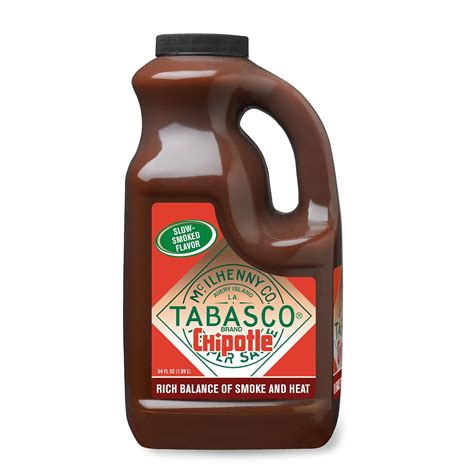 How much fat is in sauce bbq chipotle tabasco 1 oz ladle - calories, carbs, nutrition