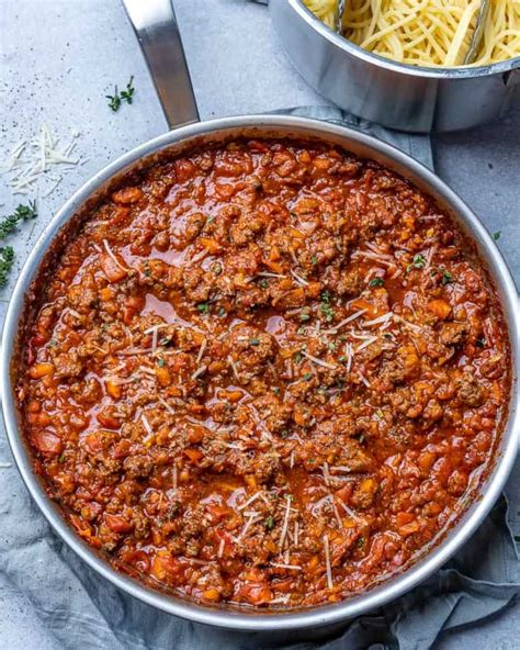 How much fat is in sauce bolognese beef & pork conv spagh sauce 2 oz ladle cmp - calories, carbs, nutrition