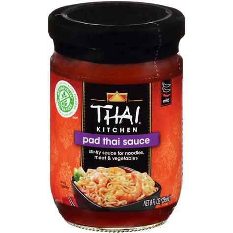 How much fat is in sauce pad thai 2 oz ladle - calories, carbs, nutrition