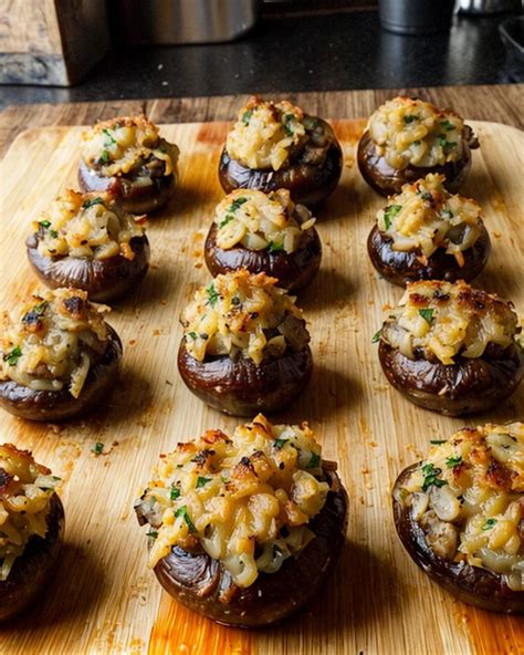 How much fat is in sausage stuffed mushrooms-occ - calories, carbs, nutrition