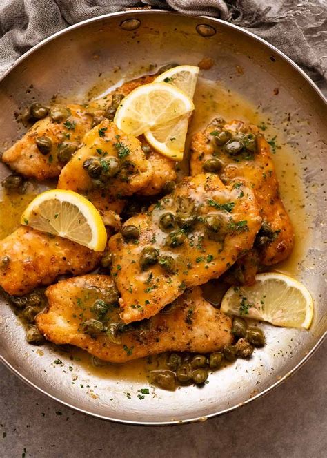 How much fat is in sauta©ed chicken piccata - calories, carbs, nutrition