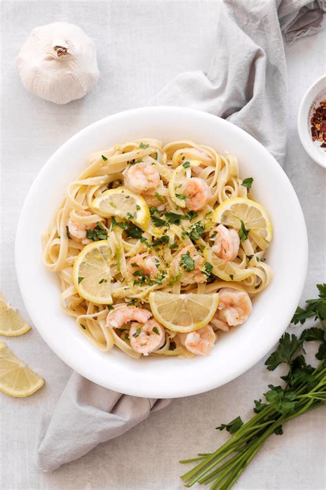 How much fat is in scampi with linguine - calories, carbs, nutrition