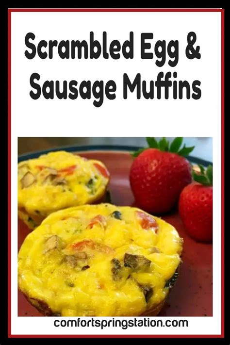 How much fat is in scrambled egg o'muffin with sausage - calories, carbs, nutrition