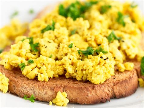 How much fat is in scrambled tofu - calories, carbs, nutrition