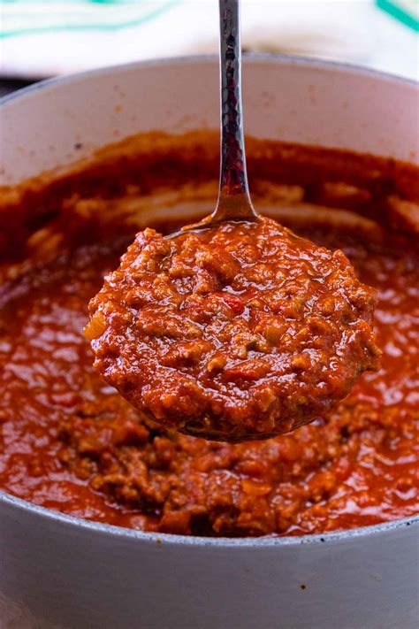 How much fat is in scratch spaghetti sauce - calories, carbs, nutrition