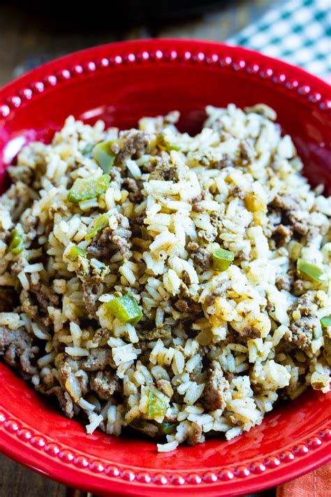 How much fat is in seasoned dirty rice - calories, carbs, nutrition
