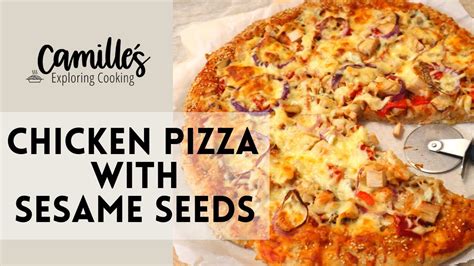 How much fat is in sesame chicken pizza - calories, carbs, nutrition