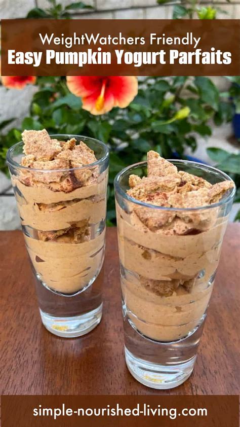 How much fat is in sf pumpkin parfait - calories, carbs, nutrition