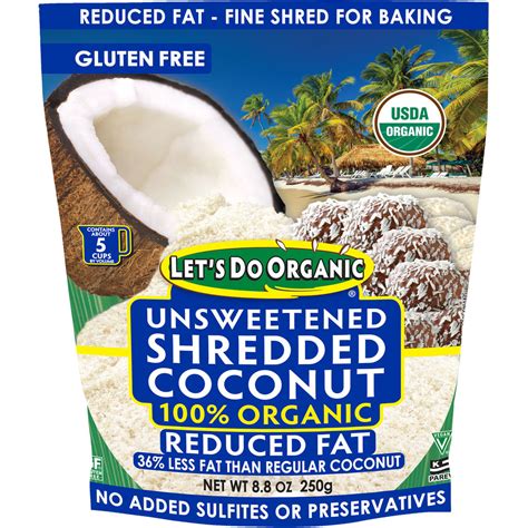 How much fat is in shredded coconut (63599.0) - calories, carbs, nutrition