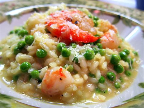 How much fat is in shrimp and pea prosciutto risotto (38723.0) - calories, carbs, nutrition