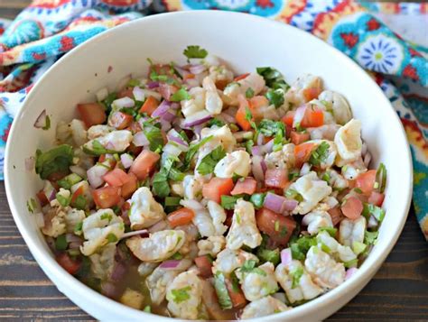 How much fat is in shrimp ceviche - calories, carbs, nutrition