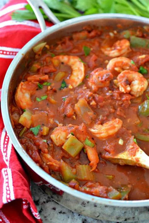 How much fat is in shrimp creole - calories, carbs, nutrition