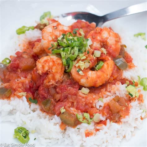 How much fat is in shrimp creole with rice - calories, carbs, nutrition