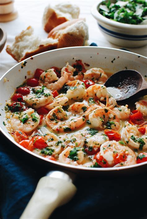 How much fat is in shrimp tomato scampi - calories, carbs, nutrition