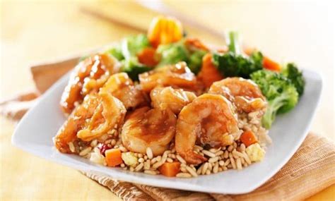 How much fat is in shrimp vegetable stir-fry withbrown rice - calories, carbs, nutrition