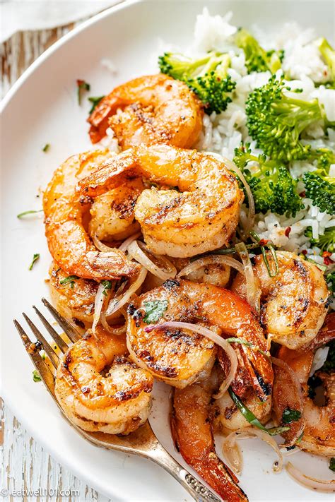 How much fat is in shrimp with broccoli - calories, carbs, nutrition