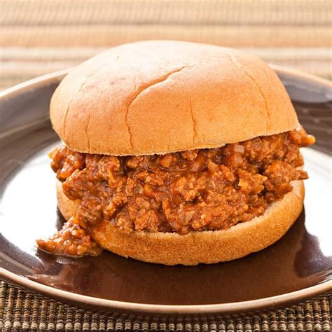 How much fat is in sloppy joe - calories, carbs, nutrition