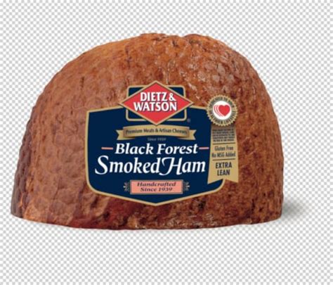 How much fat is in smoked black forest ham - calories, carbs, nutrition