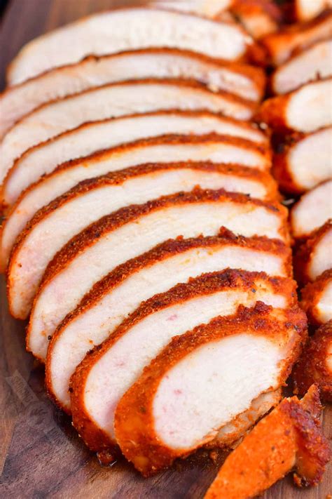 How much fat is in smoked chicken breast - calories, carbs, nutrition