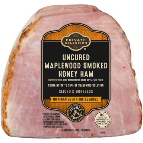 How much fat is in smoked honey ham - calories, carbs, nutrition