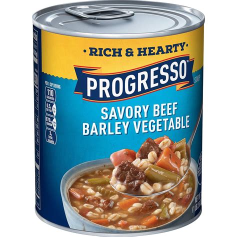 How much fat is in soup beef vegetable hearty 6 oz - calories, carbs, nutrition