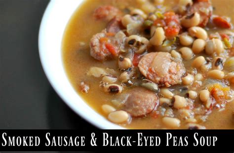 How much fat is in soup black eyed peas andouille sausage 8 oz - calories, carbs, nutrition