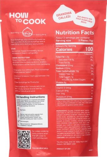 How much fat is in soup chicken dumplings frz 8 oz - calories, carbs, nutrition