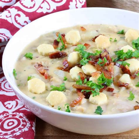 How much fat is in soup chowder new england clam bacon 8 oz - calories, carbs, nutrition