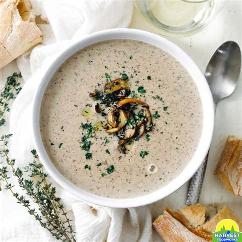 How much fat is in soup harvest grain with mushroom - calories, carbs, nutrition