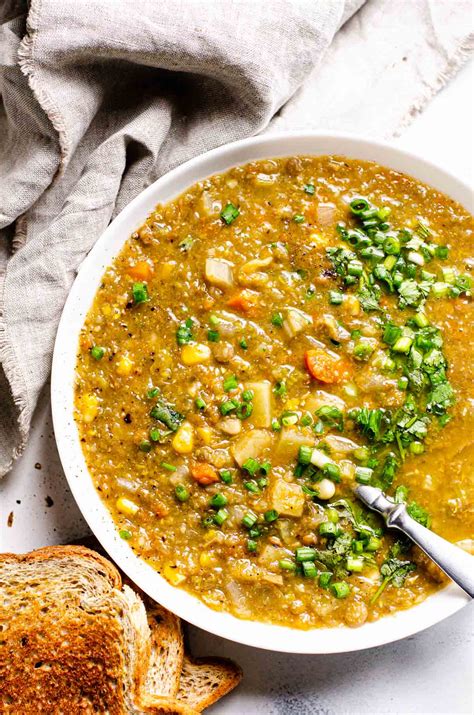 How much fat is in soup lentil & potato curried 8 oz - calories, carbs, nutrition