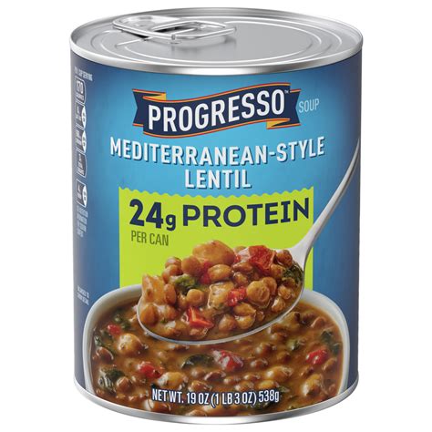 How much fat is in soup lentil mediterranean campbells 8 oz - calories, carbs, nutrition
