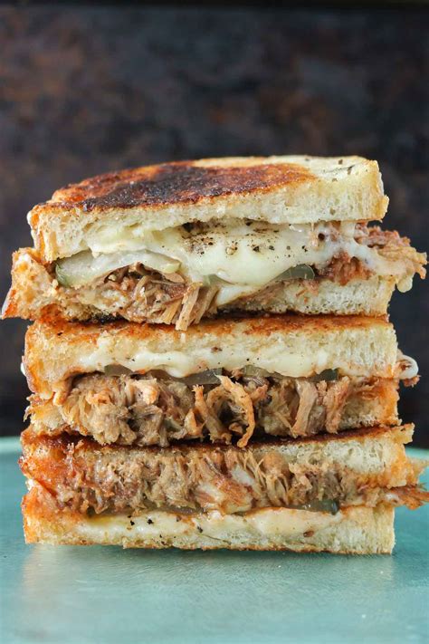 How much fat is in southern pork grilled cheese on white - calories, carbs, nutrition