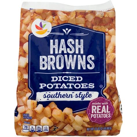 How much fat is in southern style potatoes - calories, carbs, nutrition